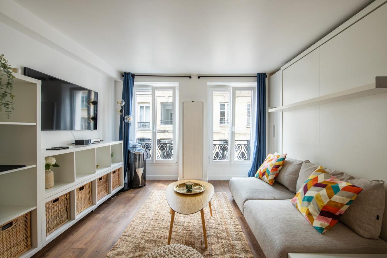 Super Central - Sentier Studio - Air Conditioning Paris Luaran gambar