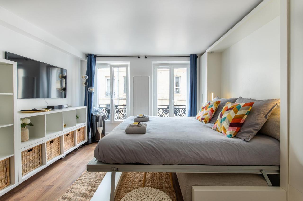 Super Central - Sentier Studio - Air Conditioning Paris Luaran gambar